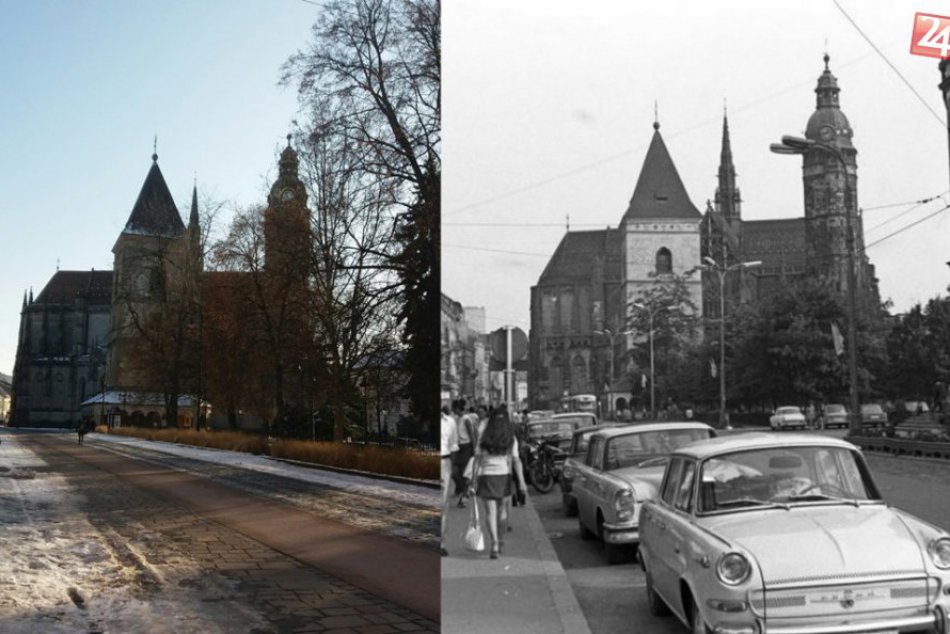 Ako vyzeralo naše mesto v minulosti? Jedinečné porovnanie fotografií z Košíc