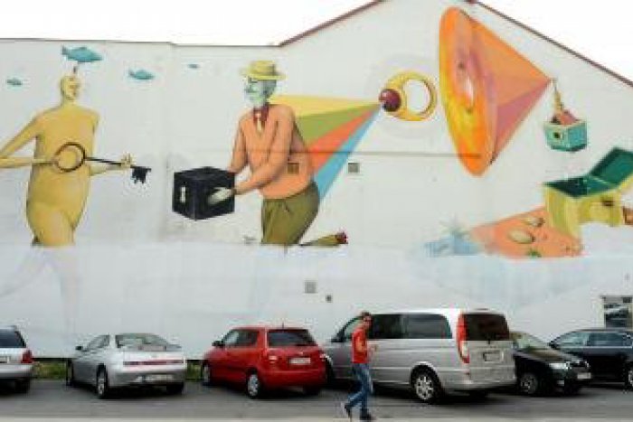 Ilustračný obrázok k článku Košice opäť zaujímavejšie: Na uliciach narazíme na 4 nové street-art diela