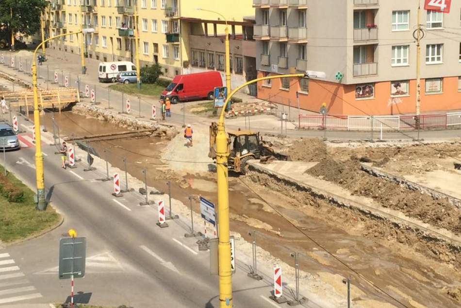 Ilustračný obrázok k článku Rekonštrukcia tratí: Centrum Košíc sa začína podobať na Benátky, pozrite FOTO :)