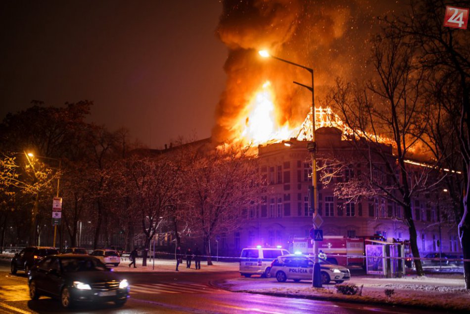 Ilustračný obrázok k článku Požiar na Prírodovedeckej fakulte: Polícia prípad uzavrela