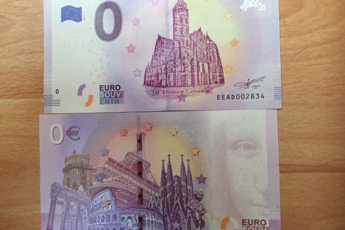 Ilustračný obrázok k článku „Nulové“ eurobankovky vypredali za niekoľko hodín