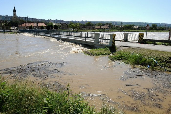 Ilustračný obrázok k článku V okolí Košíc hrozí povodeň z trvalého dažďa, platí tam 2. stupeň výstrahy