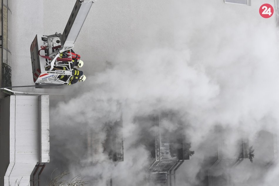 Ilustračný obrázok k článku Požiar bytu v Košiciach si vyžiadal evakuáciu obyvateľov