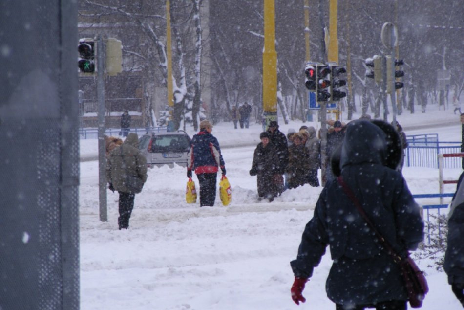Snehová kalamita v Košiciach v roku 2010