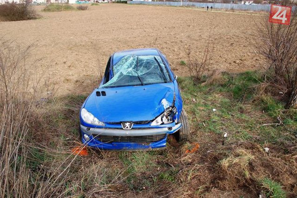 Vážna dopravná nehoda: Peugeot vyšiel z cesty a narazil do stromu