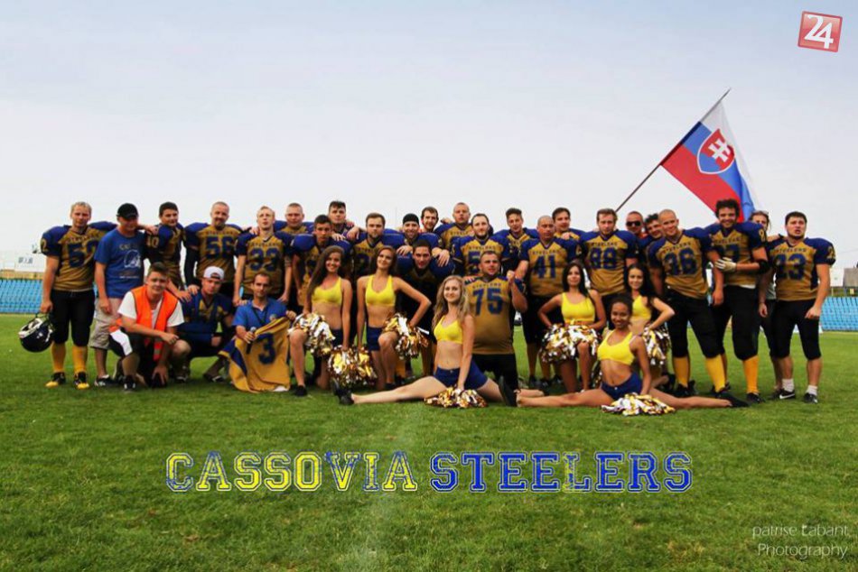 Americký futbal v Košiciach: Cassovia Steelers reprezentuje mesto