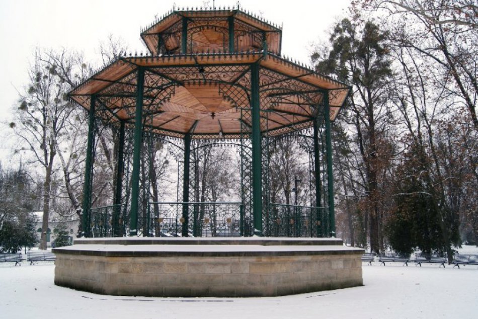 FOTO: Snehová nádielka v centre Košíc