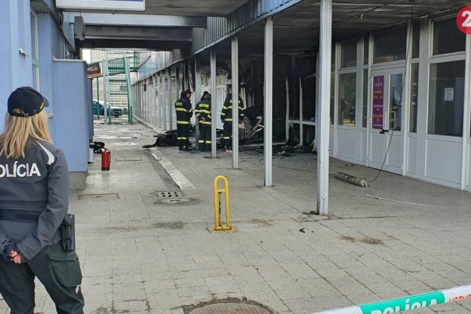V Košiciach vypukol veľký požiar, horelo obchodné centrum